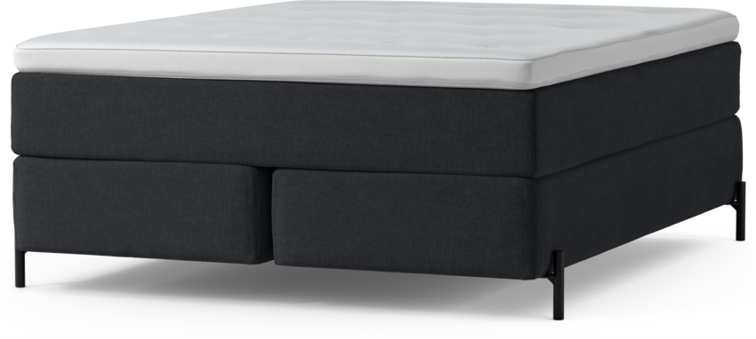 Delux Dream - Kontinentalsäng, dubbelsäng med bäddmadrass och sängben