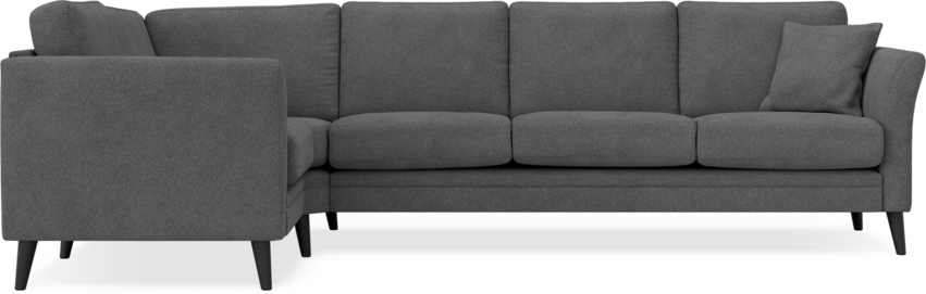 Eden - Hörnsoffa 1+3 - Svart