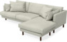Harper - 4-sits med schäslong höger  - Beige