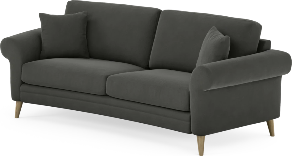 Eden - 2,5-sits soffa svängd - Grå