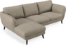 Madison Lux - 2-sits soffa med schäslong vänster - Beige