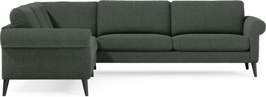 Bridge - Hörnsoffa, 2+3-sits - Grön