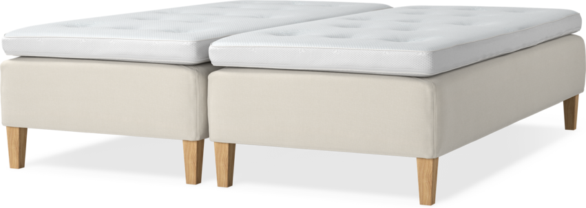 Delux Sense - Ramsäng, dubbelsäng med bäddmadrass