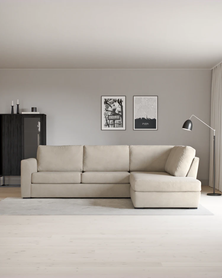 Friday - 2,5-sits soffa med divan höger - inspiration