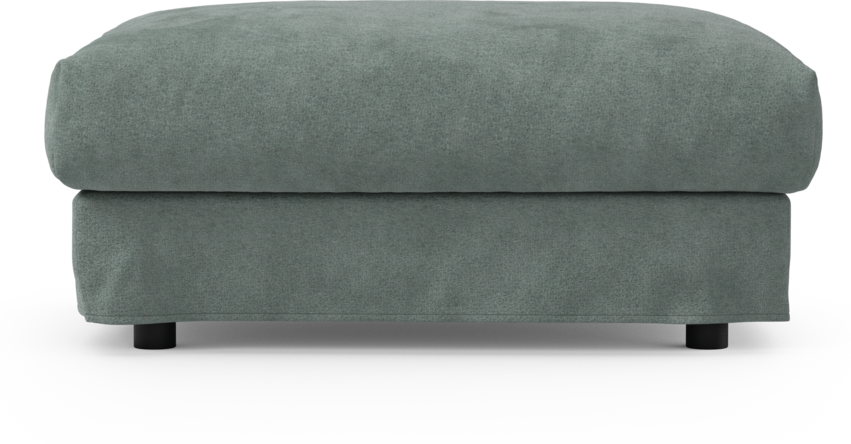 Cherrie - Fotpall 110 med kappa - Blå