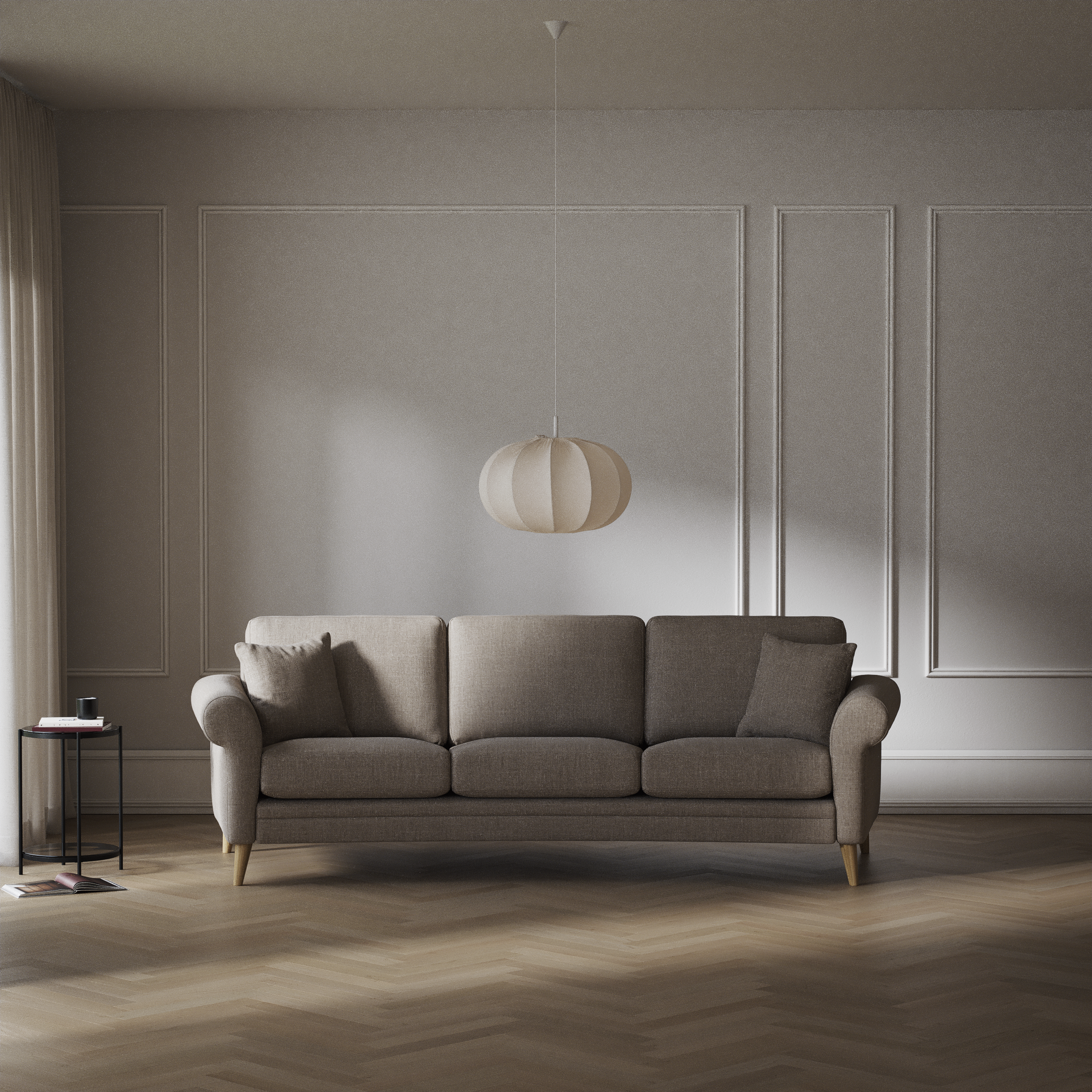 Eden - 3-sits soffa svängd - inspiration