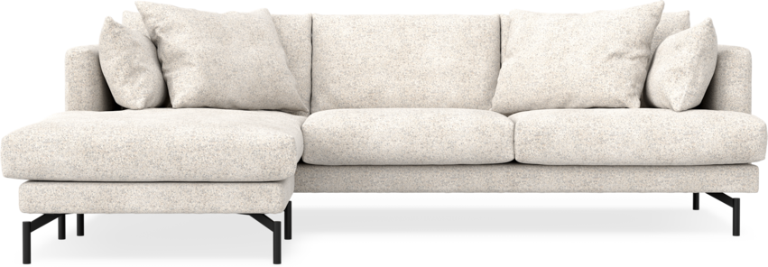 Harper - 4-sits med schäslong vänster - Beige