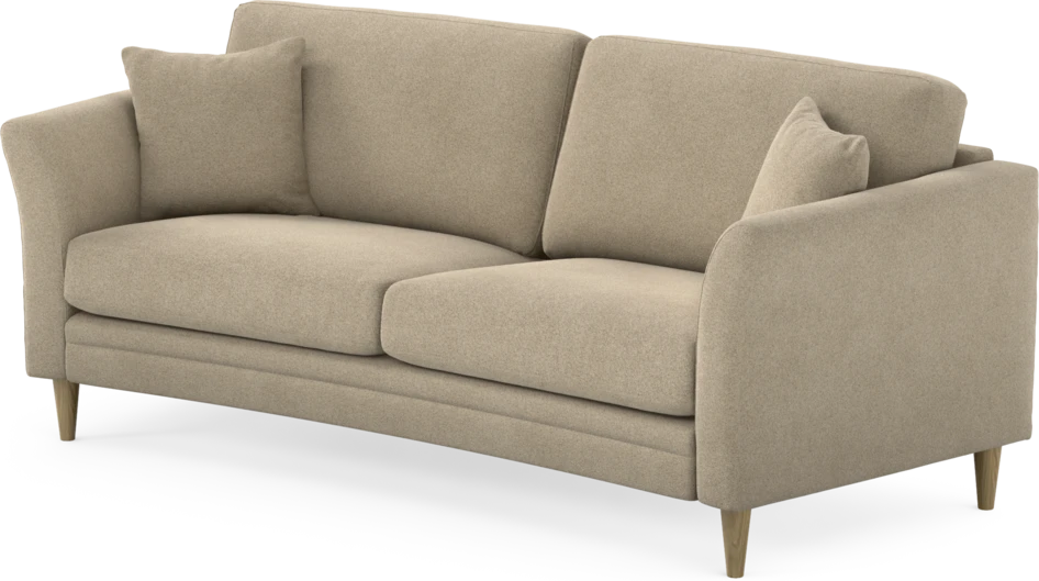 Eden - 2,5-sits soffa svängd - Beige