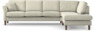 Eden - 3-sits soffa med divan - Beige