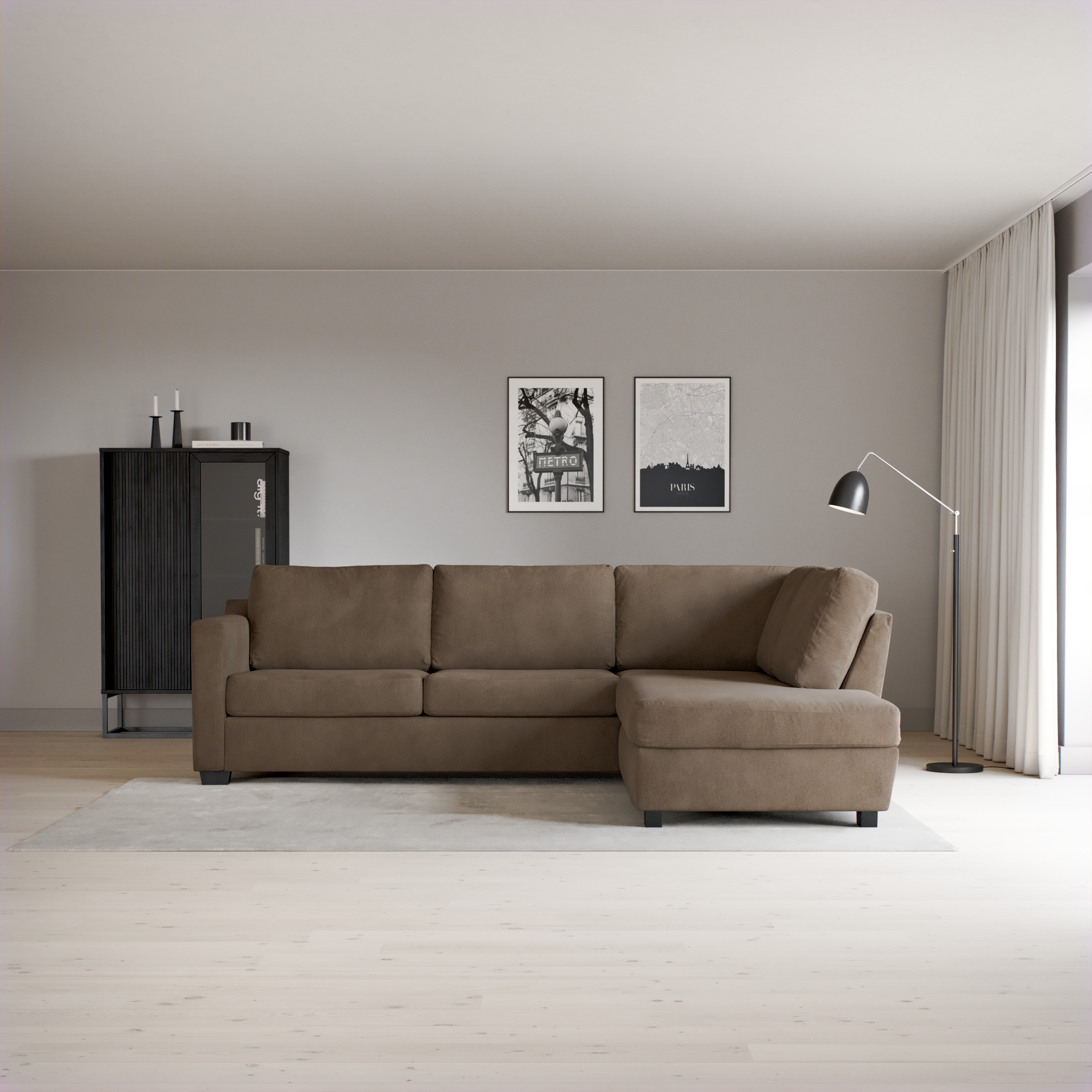 Friday - 2,5-sits soffa med divan höger - inspiration