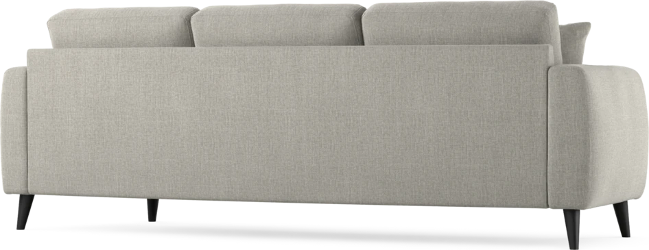 Eden - 3-sits soffa svängd - Grå
