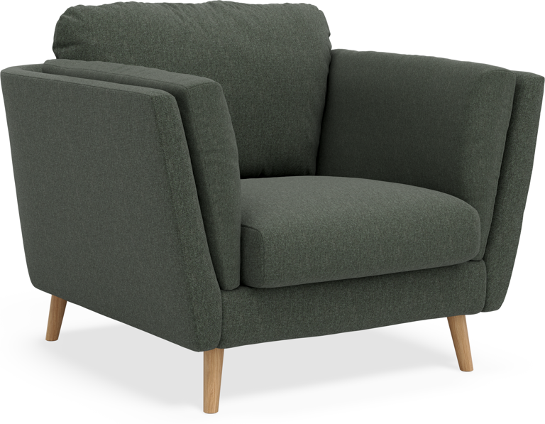 Madison Lux - Fåtölj, 70 cm - Grön