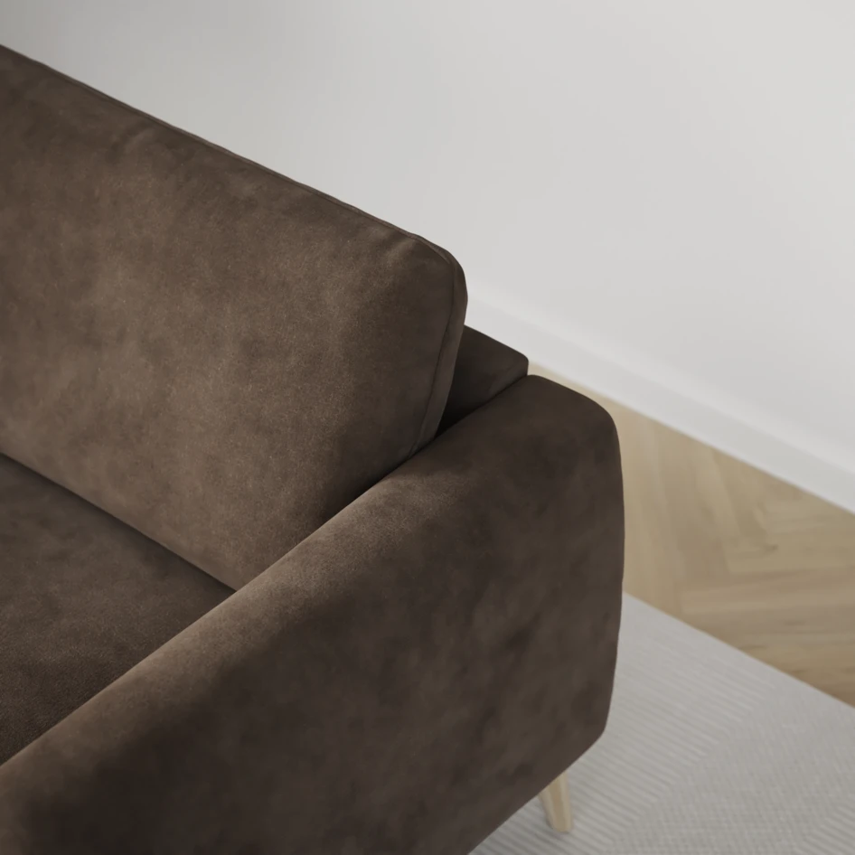 Bridge - 2-sits soffa - Brun