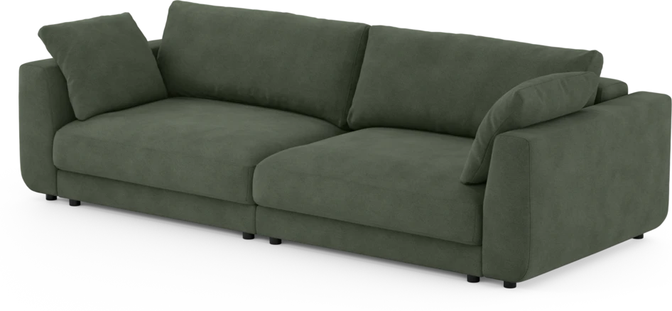 Amie - Bäddsoffa 4-sits - Grön