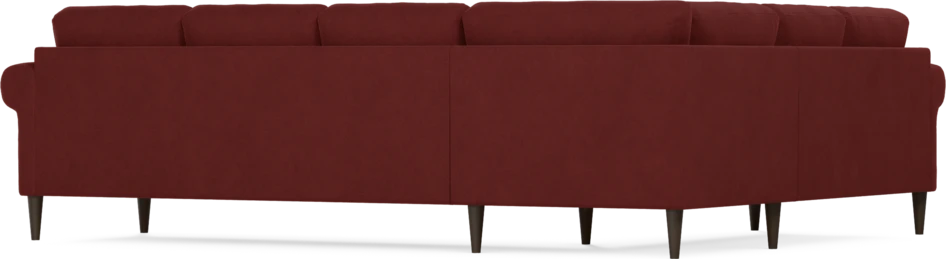 Eden - Hörnsoffa, 2+3-sits - Röd