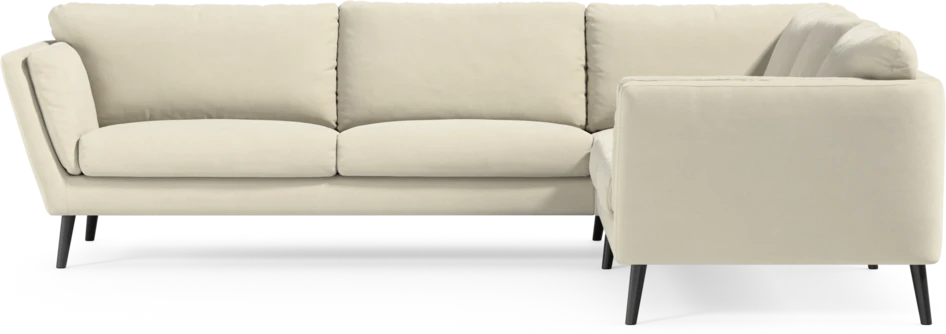 Madison Lux - Hörnsoffa 3+2-sits, hörn 1 - Vit