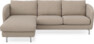 Madison Lux - 2-sits soffa med schäslong vänster - Beige