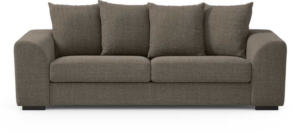 Town - 3-sits soffa - Brun