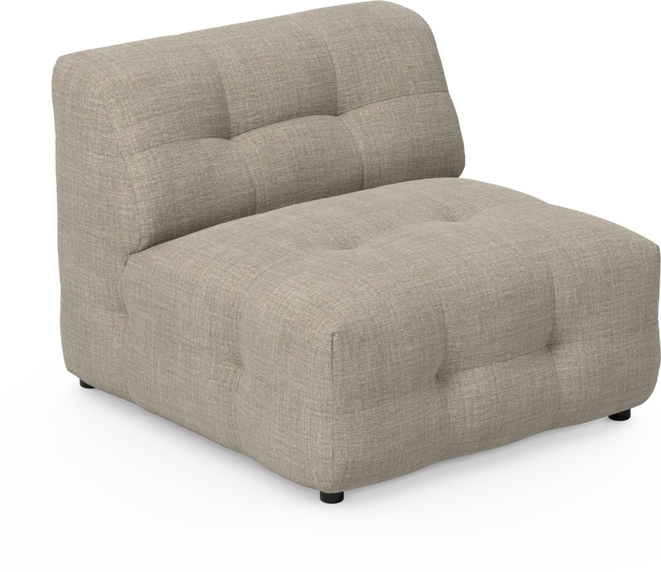 Bella - 1-sits utan armstöd - Beige