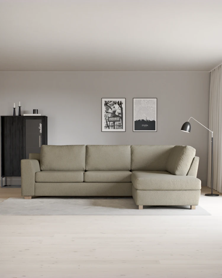 Friday - 2,5-sits soffa med divan höger - inspiration