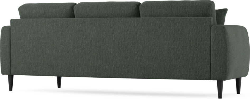 Eden - 3-sits soffa svängd - Grön