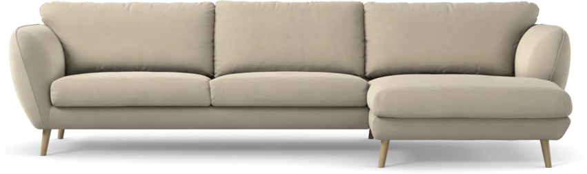 Madison - 3-sits soffa med schäslong höger - Beige