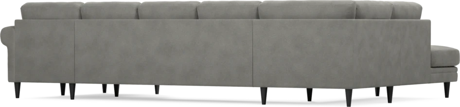 Eden - 3-sits soffa med divan vänster och schäslong höger - Grå