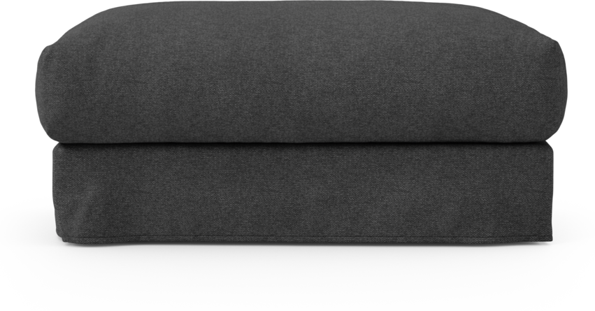 Cherrie Klädsel - Klädsel till fotpall 100 - Svart