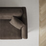 Eden - 3-sits soffa med divan - Gul