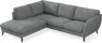 Madison Lux - 2-sits soffa med divan vänster - Vit