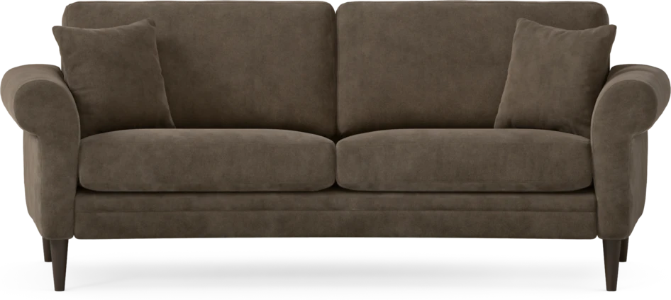 Eden - 2,5-sits soffa svängd - Brun