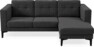 Rio - 3-sits soffa med schäslong höger - Grå