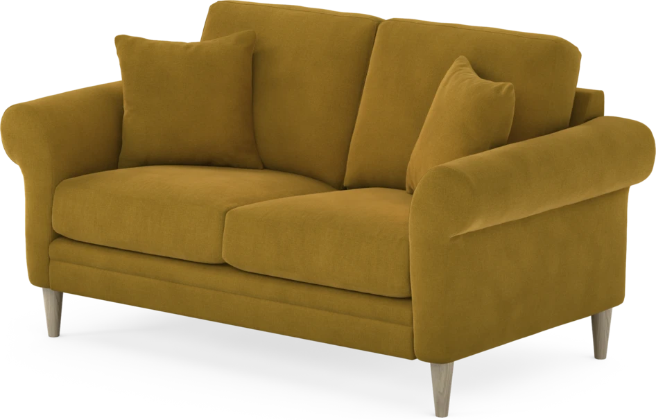 Eden - 2-sits soffa - Gul