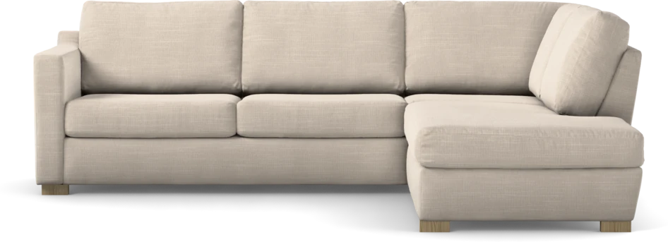 Friday - 2,5-sits soffa med divan höger - Beige