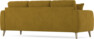 Eden - 3-sits soffa - Gul