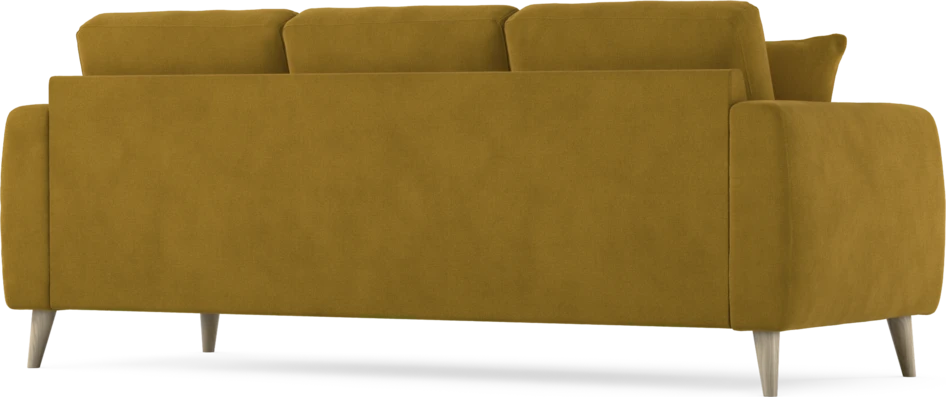 Eden - 3-sits soffa - Gul