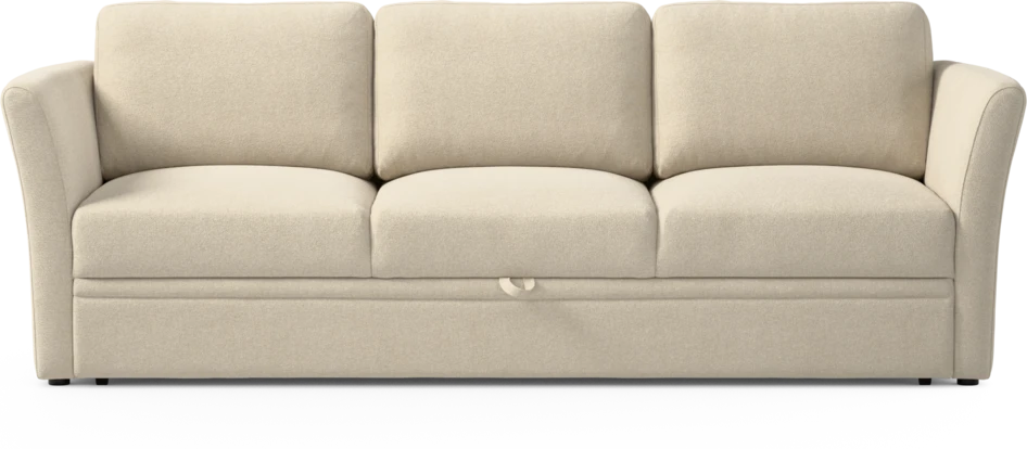 Öland - Bäddsoffa 3-sits, längsbäddad - Beige