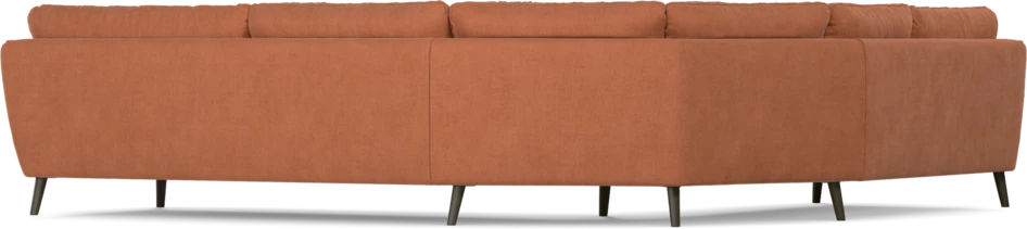 Madison Lux - Hörnsoffa 2+3-sits, hörn 2 - Orange