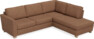 Friday - 2,5-sits soffa med divan höger - Orange