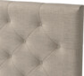 Delux Pikerad - Sänggavel, 90-210 cm - Beige