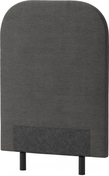 Delux Rundad - Sänggavel, 90-210 cm - Grå