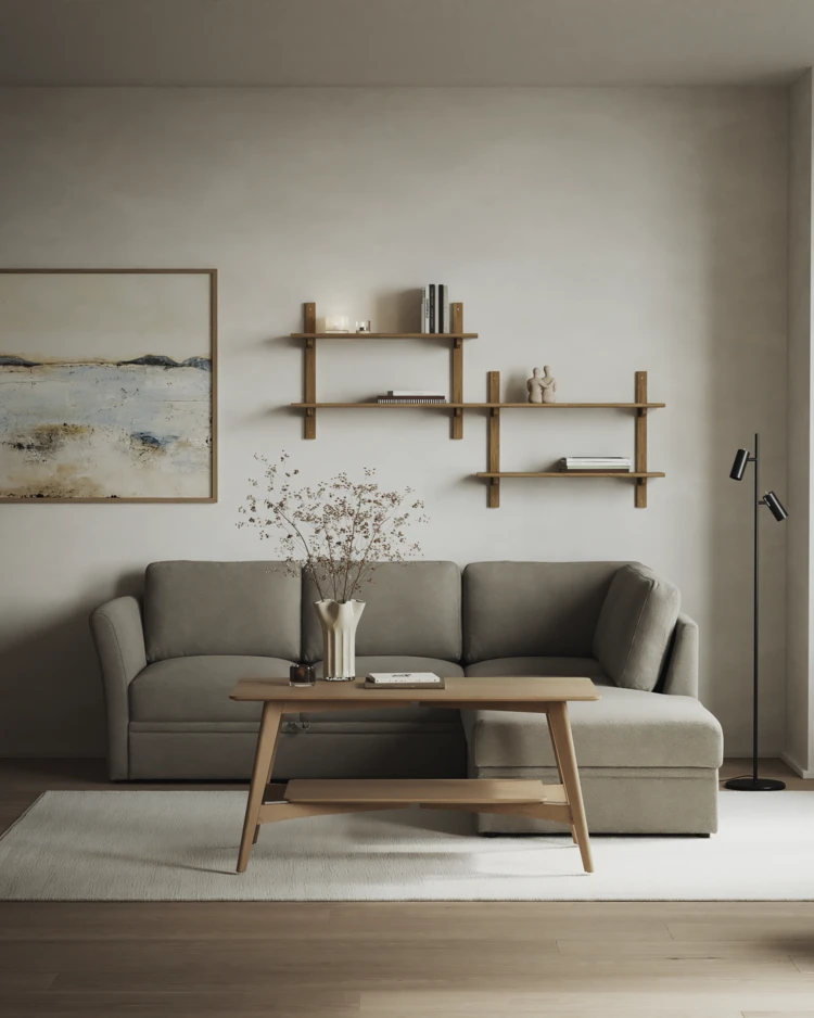 Öland - Bäddsoffa med divan höger - inspiration