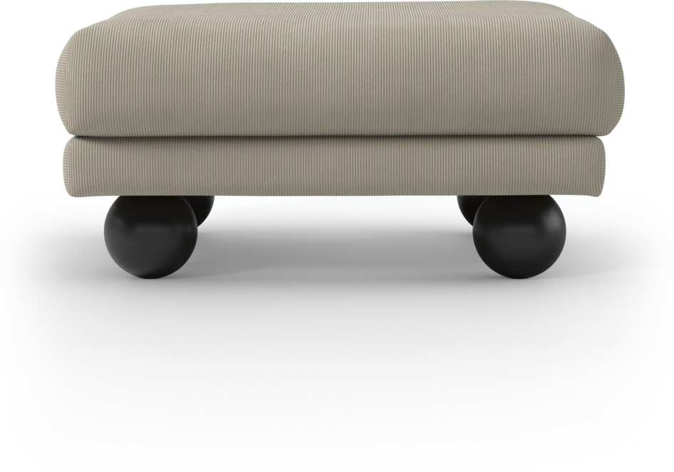 Harper - Fotpall - Beige