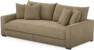 Rossi - 3-sits soffa, hel dyna - Beige