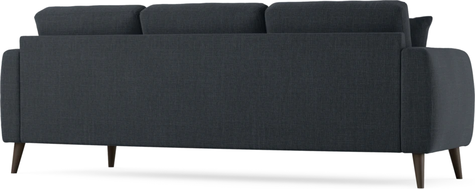 Eden - 3-sits soffa svängd - Blå