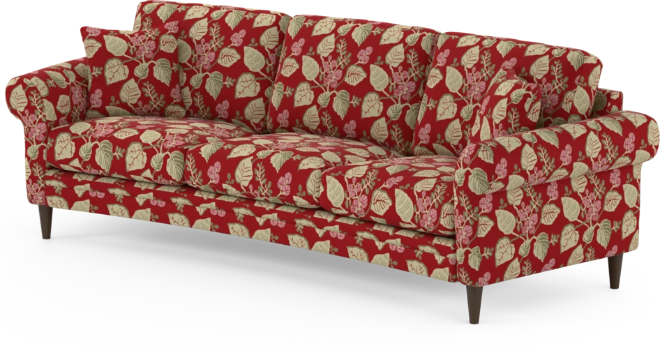 Eden - 3-sits soffa svängd - Flerfärgad