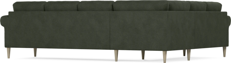 Eden - Hörnsoffa, 2+3-sits - Grön