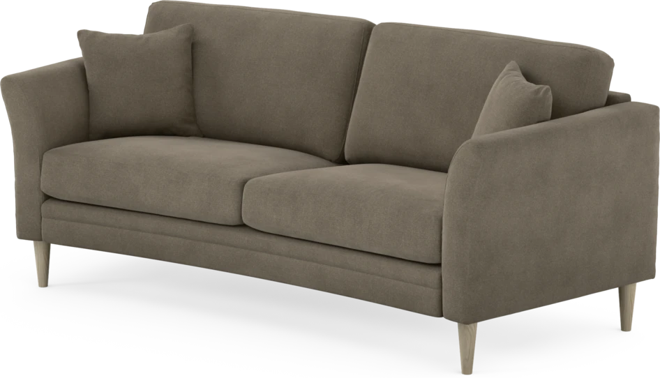 Eden - 2,5-sits soffa svängd - Beige