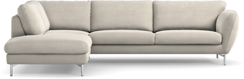 Madison - 3-sits soffa med divan vänster - Beige