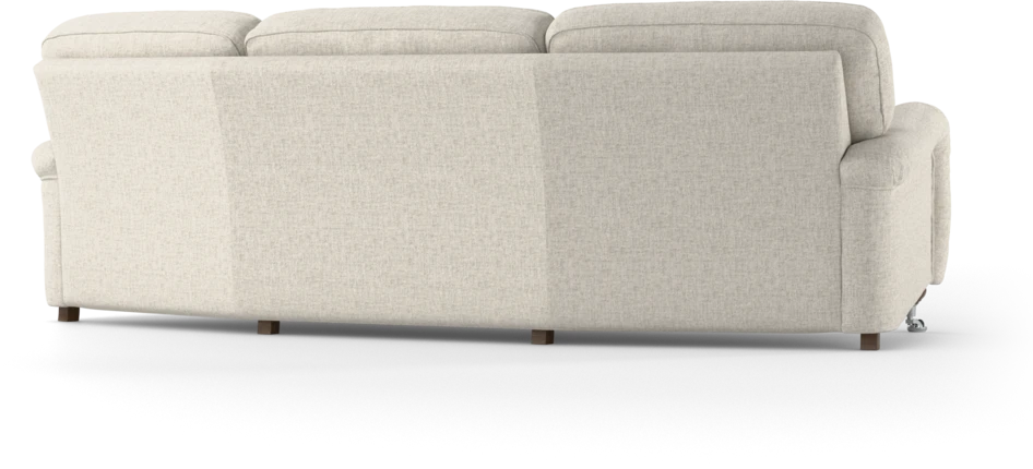 Oxford - 3-sits soffa svängd - Vit